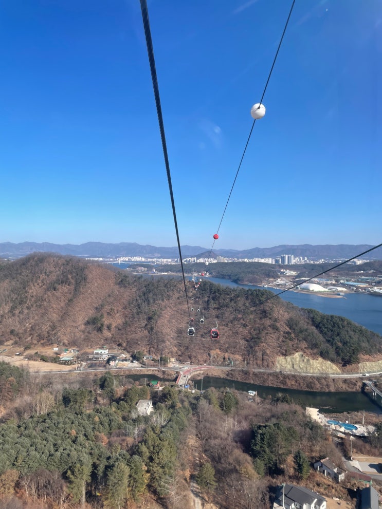  강원도 춘천 여행 | 우미 숯불 닭갈비, 삼악산스카이워크(케이블카), 대룡산장