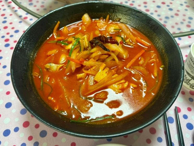 인천 고추짬뽕 맛집 동락반점 - 웨이팅, 영업시간, 메뉴