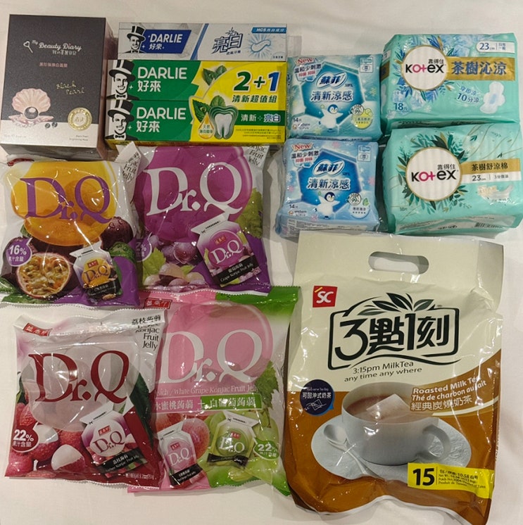  대만 까르푸 쇼핑리스트 A-Z 총정리 시먼딩 꾸이린점