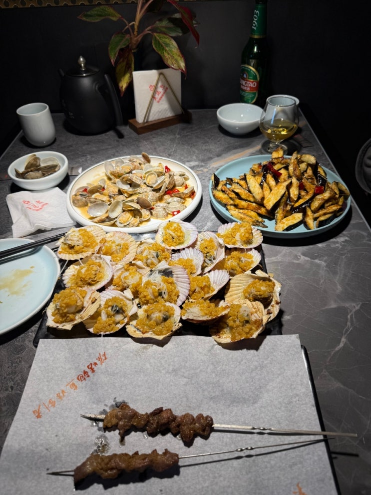  중국 칭다오 여행 중산로 원장맥주 파는 맛집 메이다얼 (美达尔)