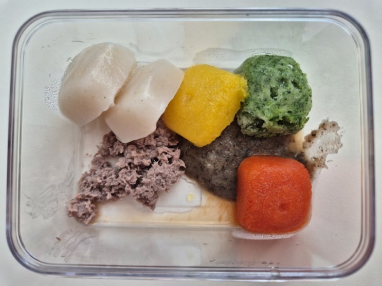  다이소 이유식 용기 리뷰(2천원)