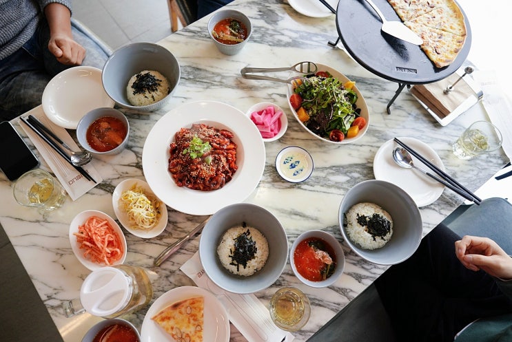  [광주 맛집] 불쭈꾸미와 고르곤졸라 피자의 만남 가내수공업 수완점