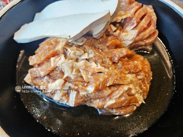  인천 논현역 고기집 돼지갈비 맛집 본강남갈비