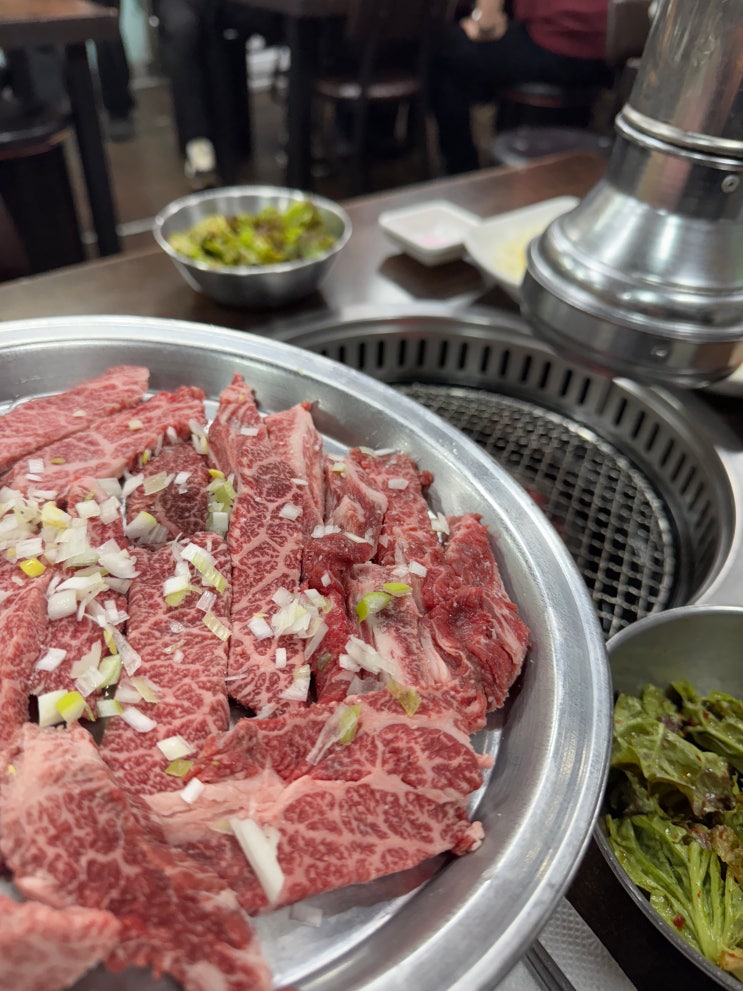  [왕십리한우] 소나무 - 선지해장국 서비스 한우 갈빗살