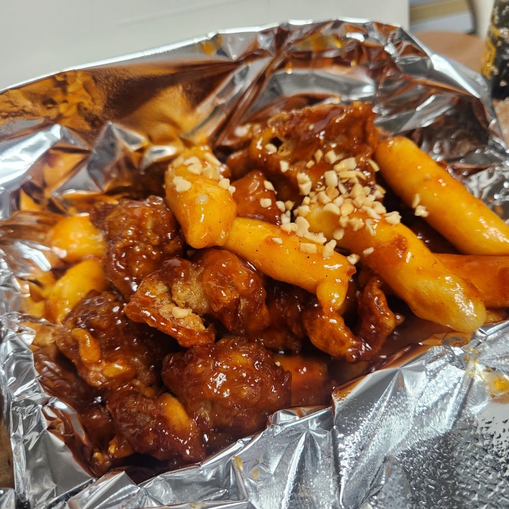  잠실 방이시장 먹거리 동네주민 맛집 '큰집닭강정'