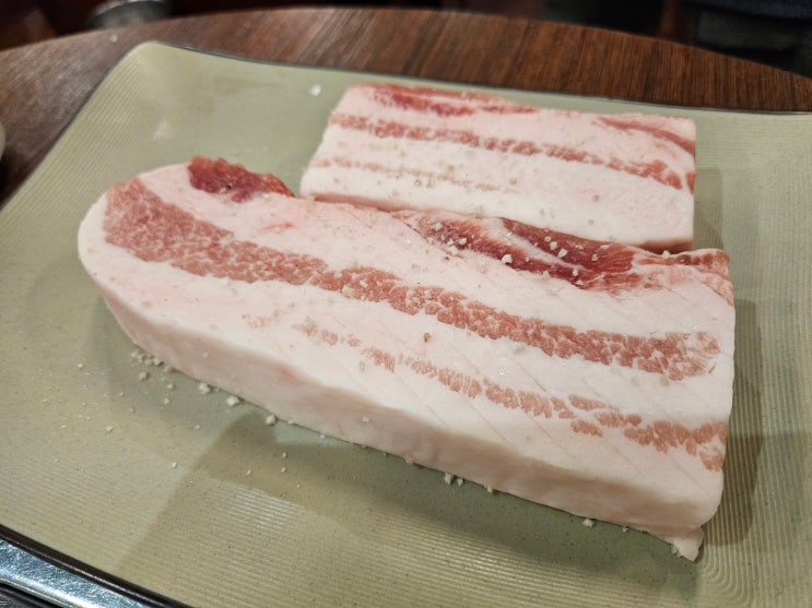  정자역 맛집 맛찬들왕소금구이 미식가용 삼겹살 솔직 후기