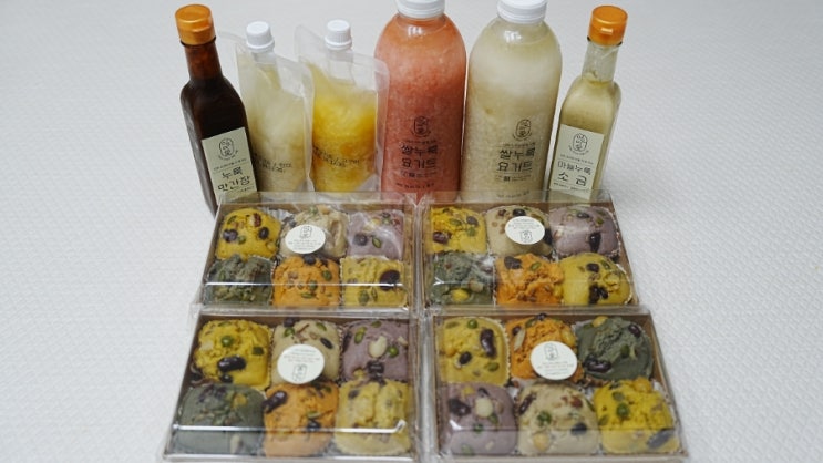  엄마애효소 쌀누룩요거트 누룩맛간장, 누룩소금, 오색보리효소빵. 건강한 우리 가족의 식탁 이야기