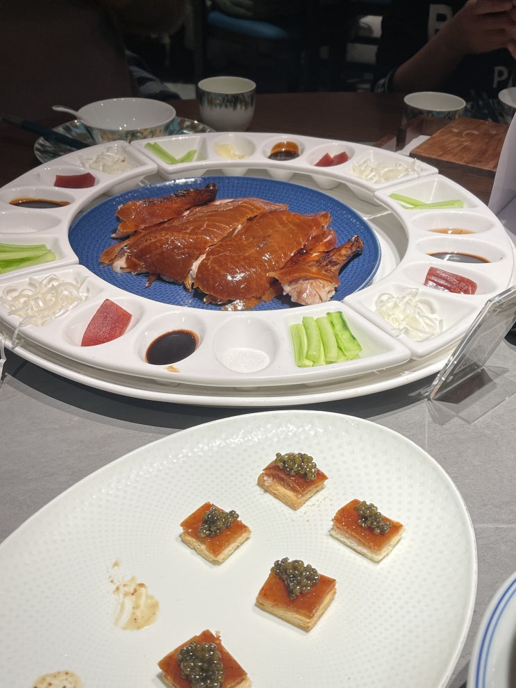  광저우 베이징 카오야  식당~!! 오늘 저녁은 북경오리