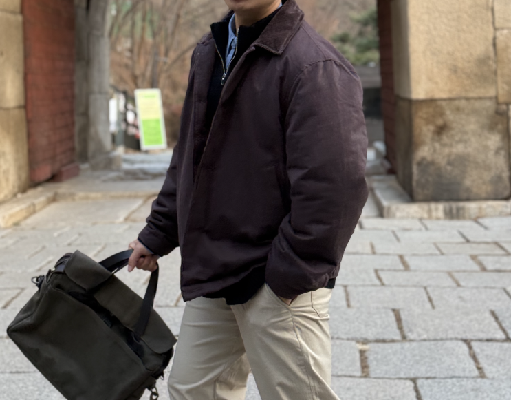  룰루레몬 인설레이티드 반 코트 한 달 후기 - 룰루레몬 남자 코트