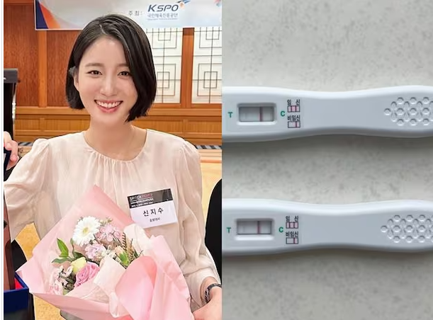 <b>타히티</b> 출신의 가수 <b>지수</b>가 둘째 임신 소식을 전한 것에 대해... 