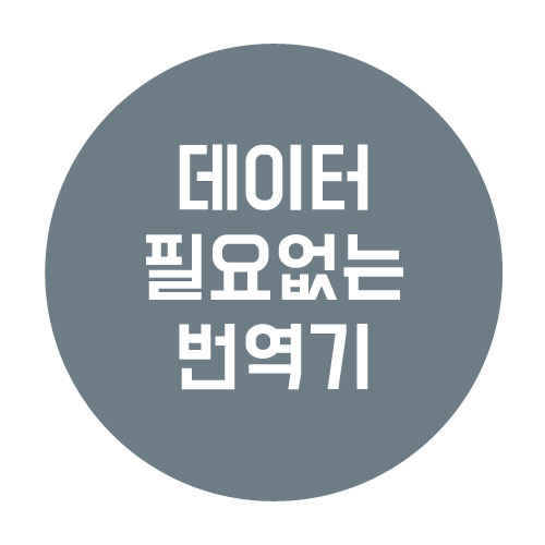  아이폰 번역기 데이터 없어도 사용가능해