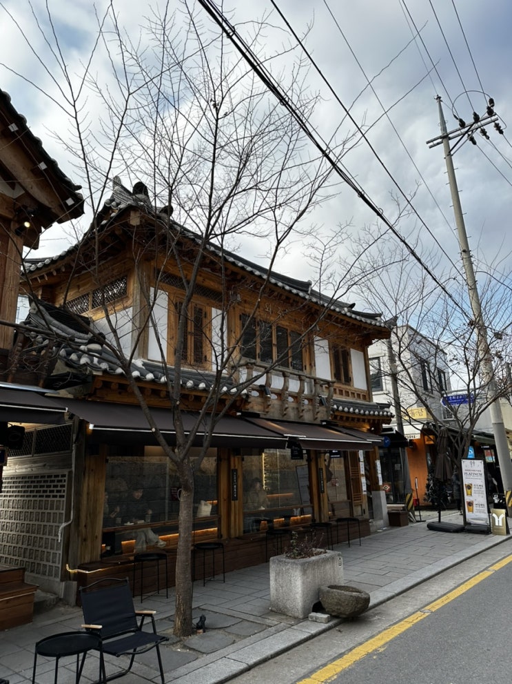  익선동 서순라길 한옥카페 좁지만 좋아 내돈내산 후기