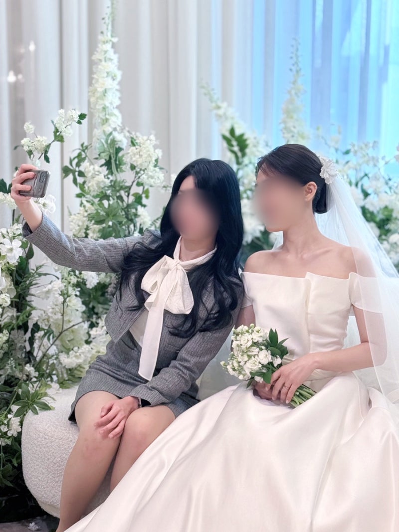결혼식 혼주룩 하객룩 원피스 / 친오빠 결혼식 / 라인어디션 원피스 후기