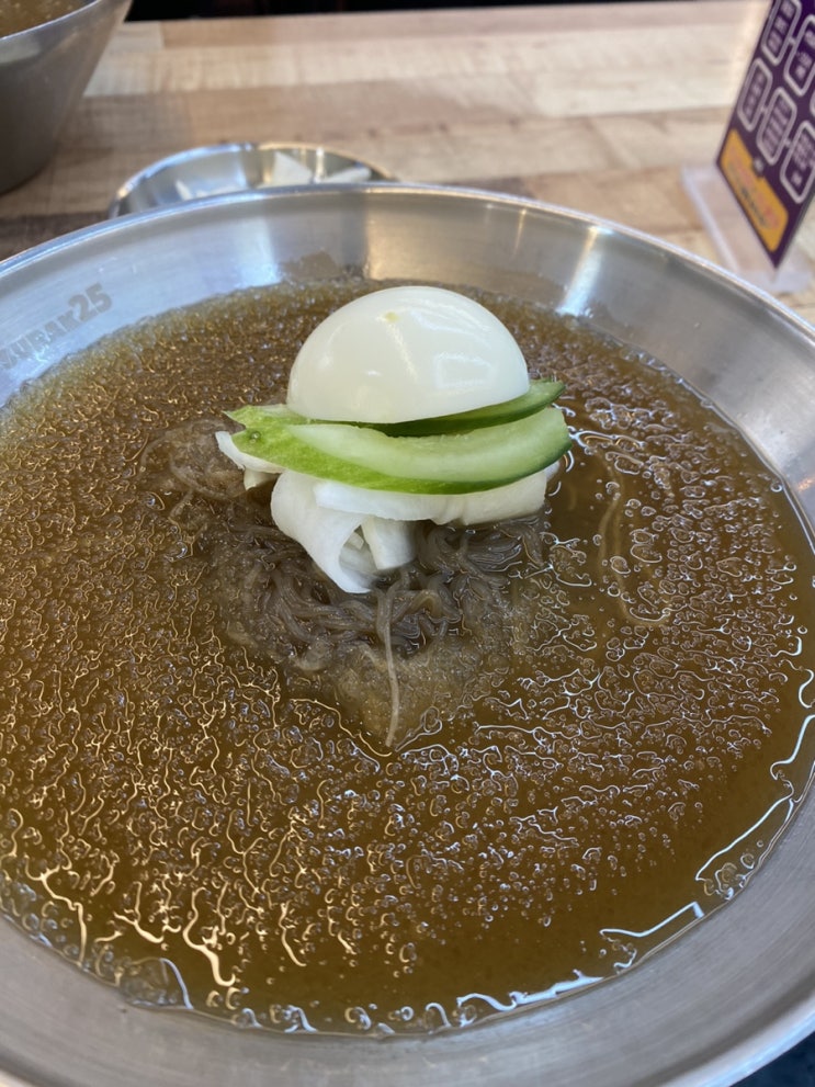  수락산역 고기육수냉면 수락이오