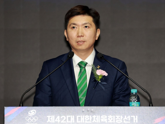 대이변 발생. 대한<b>체육회장</b> <b>유승민</b> <b>당선</b>
