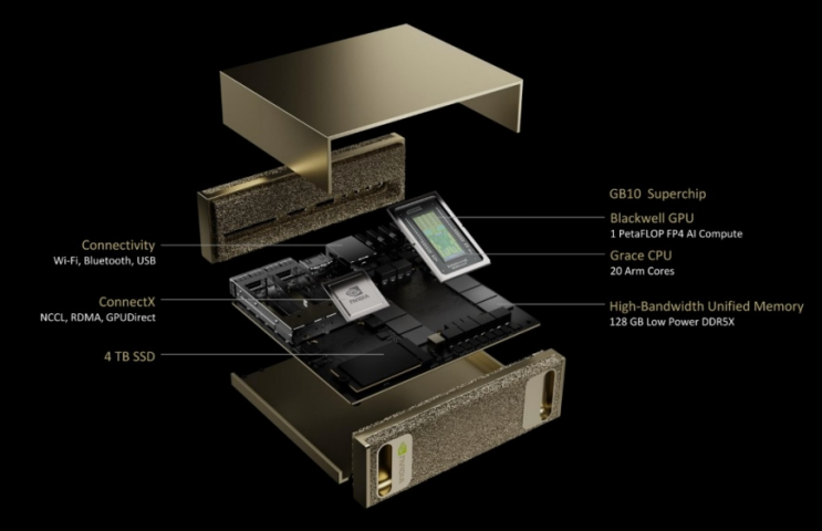  미디어텍 NVIDIA 협력 - NVIDIA GB10 Grace Blackwell Superchip 설계