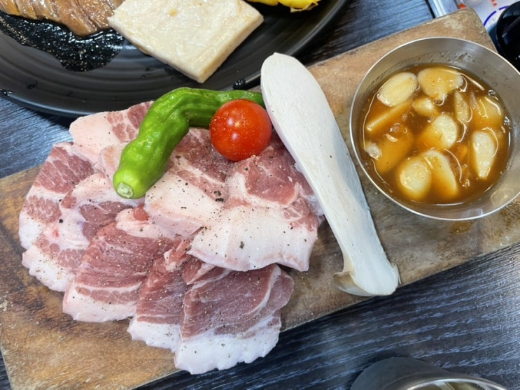 송파 삼전동 삼전역 마포숯불갈비(돼지갈비, 꼬들살)