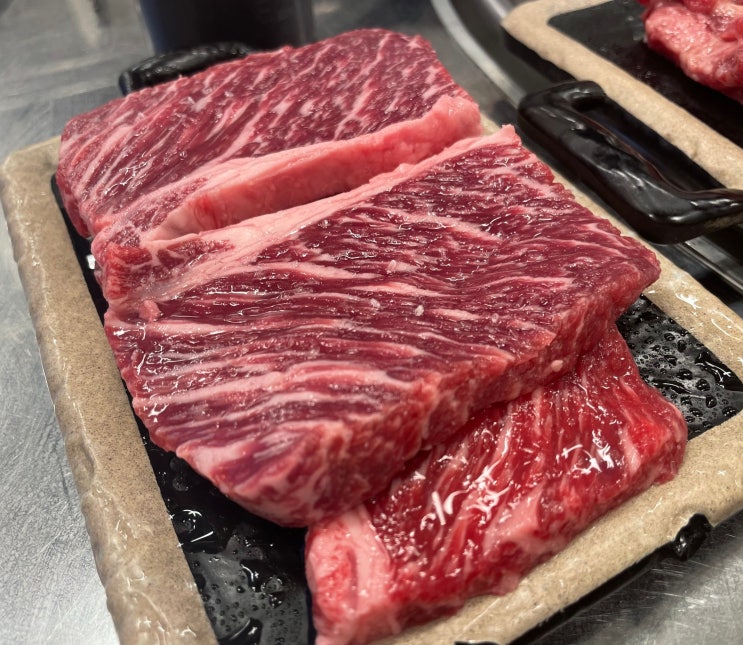  서울 사가정 부위별 소고기 맛집 현방오백소갈비살
