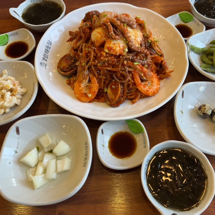  광교카페거리 맛집 해물찜 아구찜 경원해물찜