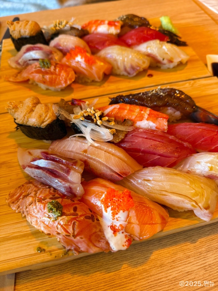  용산 초밥 숙대입구 블루리본 맛집 스시차림 내돈내산