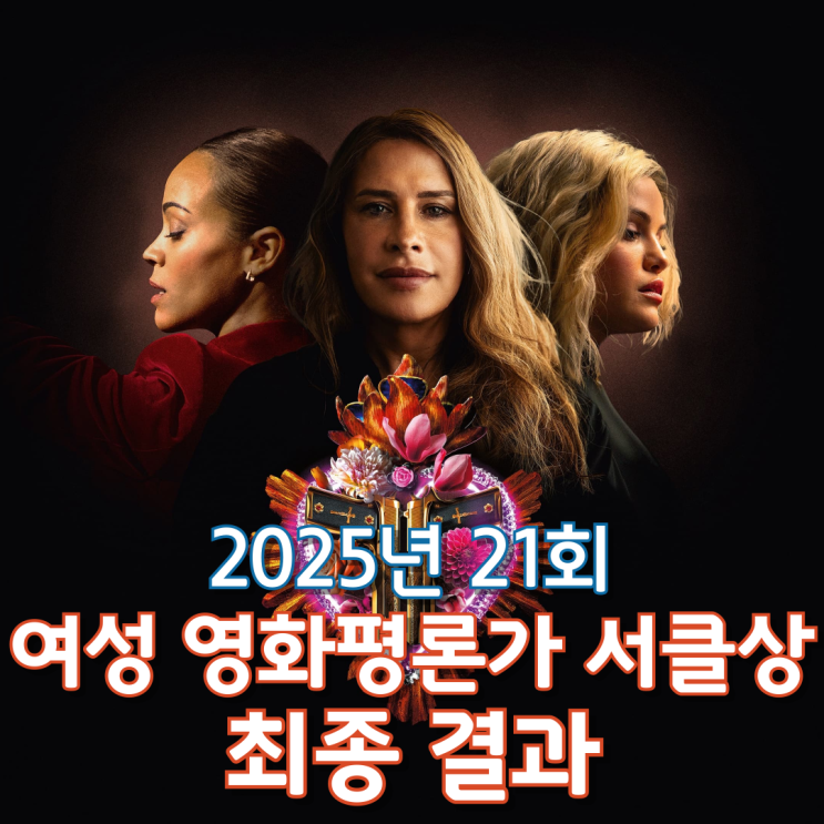  2025년 21회 여성 영화평론가 서클상 최종 결과