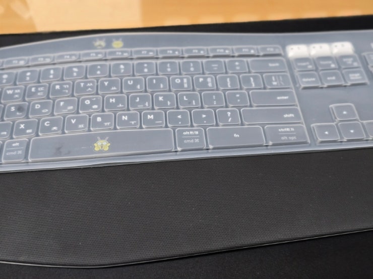 로지텍 키보드 K850 키스킨 덮개 후기
