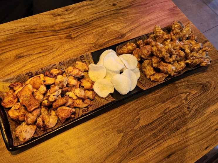  대구시지맛집 신상 찐치킨 찐이야숯불두마리치킨 사월점