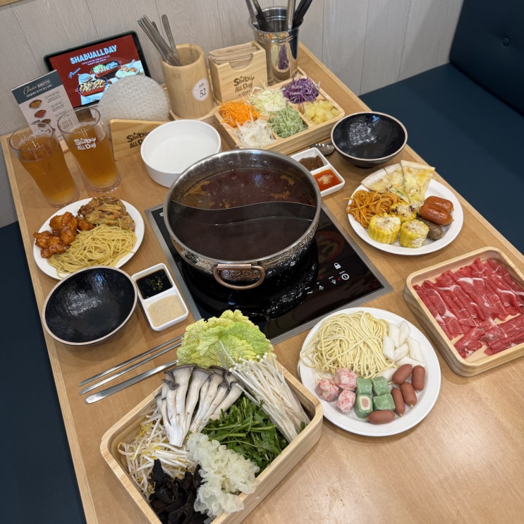  화정역 맛집 고양시 점심은 무제한 샤브샤브 뷔페 화정동 샤브올데이