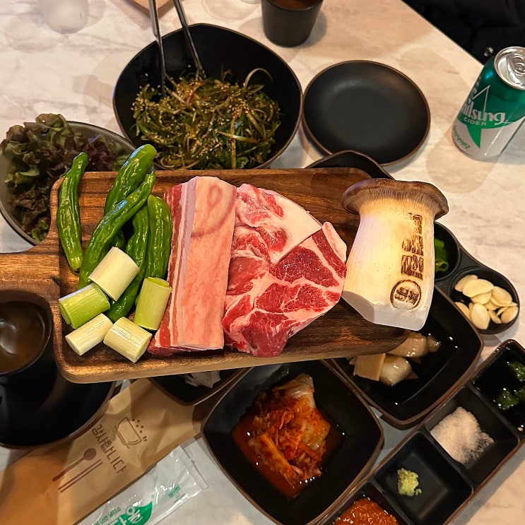  [ 울산 북구 명촌 ] 72시간 숙성 제주산 돼지고기 사용하는 동명집 고깃집