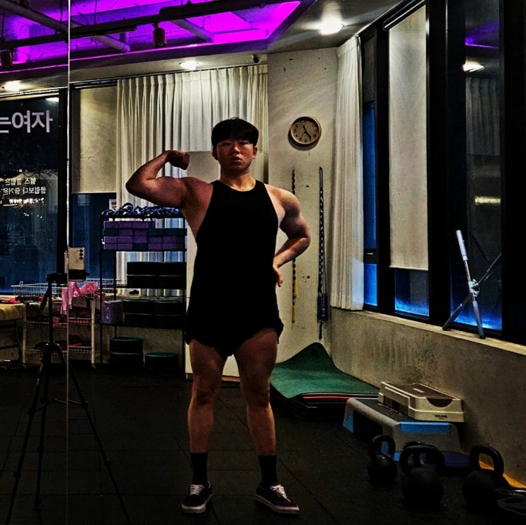 20250115 삼두 이두 운동일기 체형 분석 20250115 삼두 이두 운동일기 체형 분석