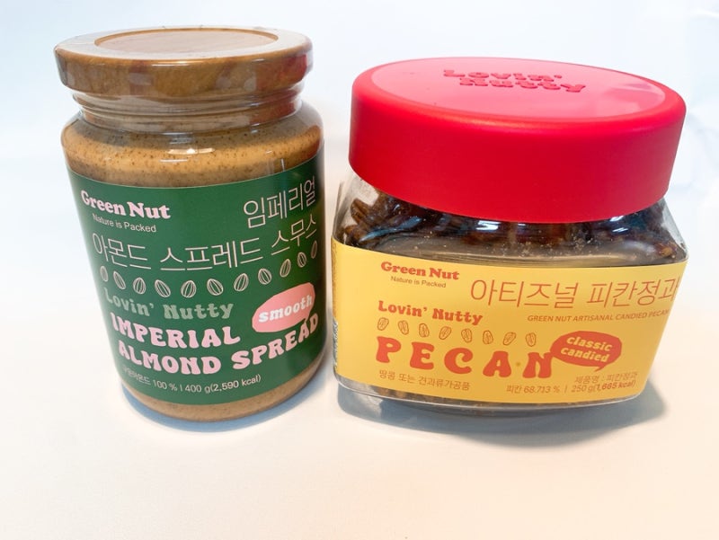 답례품 피칸정과 추천! 그린너트 아티즈널 피칸정과 + 아몬드 스프레드 스무스