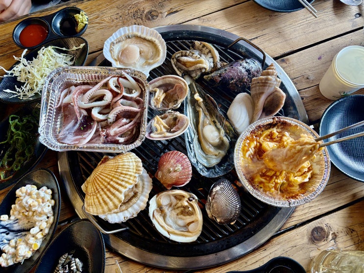  을왕리 조개구이 맛집 신선함이 남다른 오늘조개구이