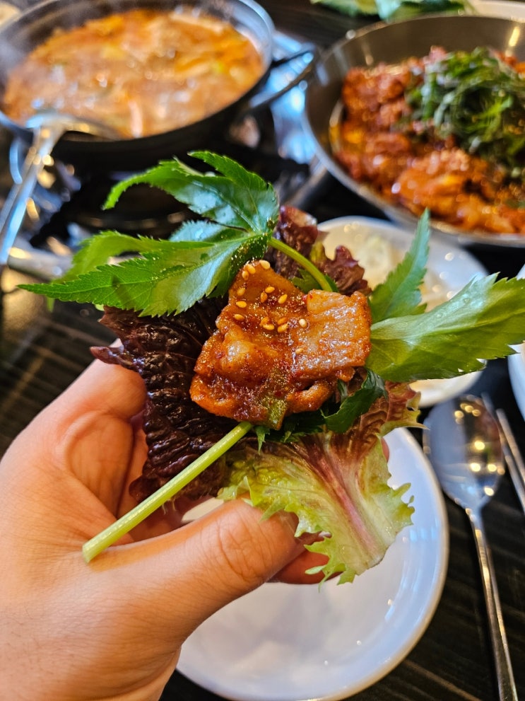  예향정 청라 두루치기 쌈밥 맛집 다녀왔어요!