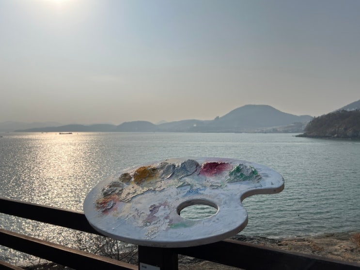  여수 예술의 섬 산책하기 좋은 장도 물때