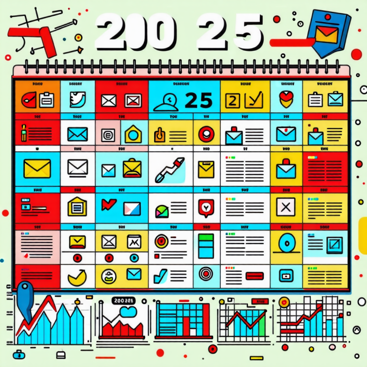  2025년, 어떤 마케팅 트렌드가 떠오를까? 성공적인 마케팅 전략을 위한 로드맵! 2025 마케팅 캘린더