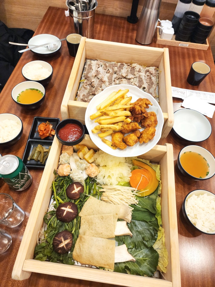  중동 현대백화점 맛집 오름채 고급져
