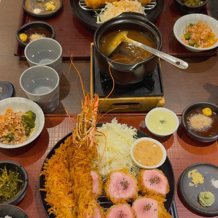  서울숲 디타워 점심 맛집 성수 돈까스 정돈 메뉴 추천