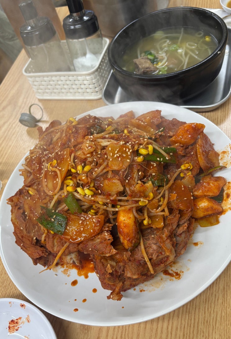 [중랑구 상봉 맛집] 상봉먹자골목 뼈찜 뼈국 '대호가'