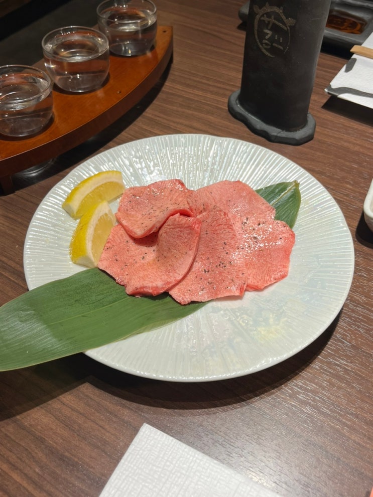  오사카 난바 도톤보리 별점 4.9 예약 가능한 현지인 맛집, 야키니쿠 사부로
