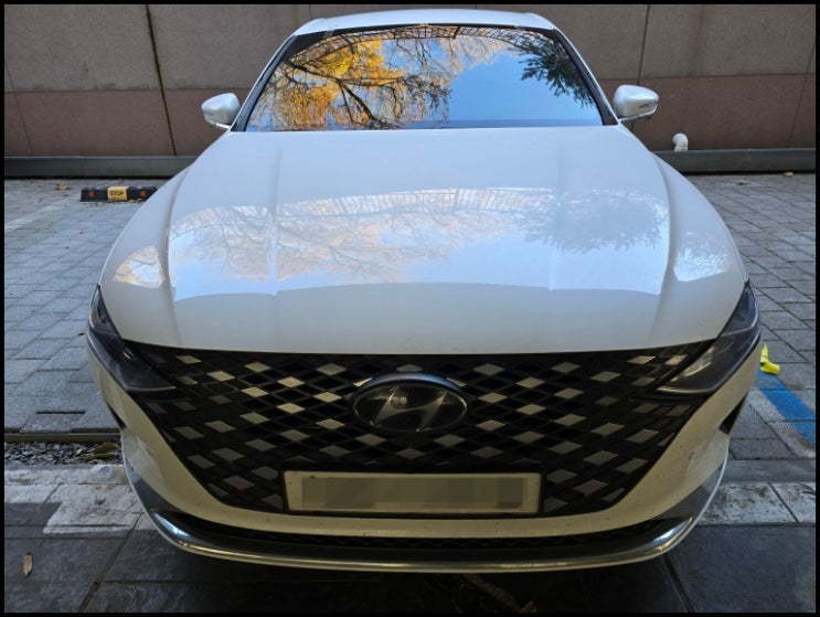  일산자동차유리교환 현대 그랜저 파주 전면유리 교체 보수 시공