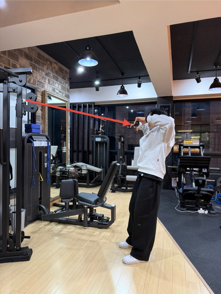  신중동피티 후면 삼각근 대표적인 운동 2가지