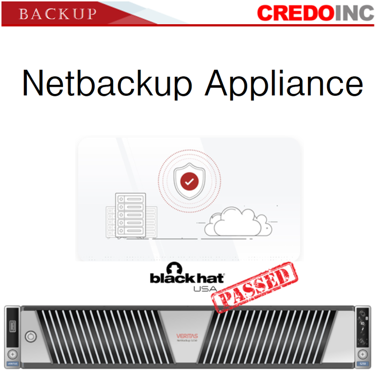  통합 백업 표준 어플라이언스, Netbackup Appliance