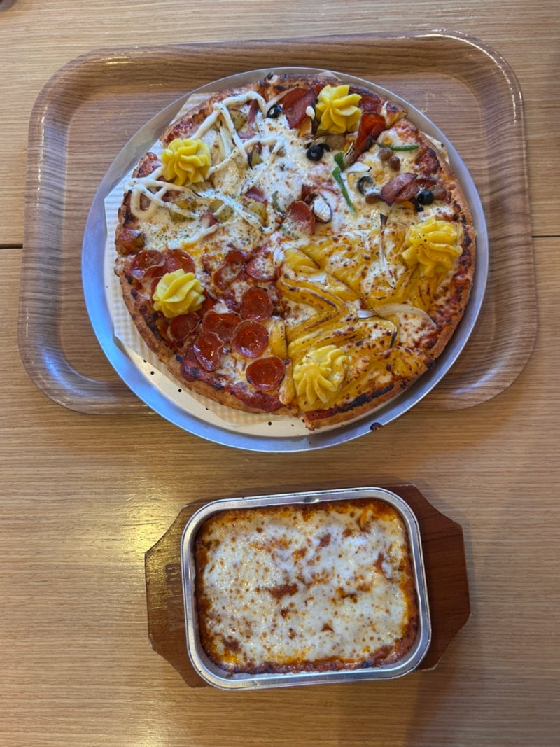 고피자 신메뉴, 라지사이즈 4가지맛 솔직후기 (ft.전북대점) : 네이버 블로그