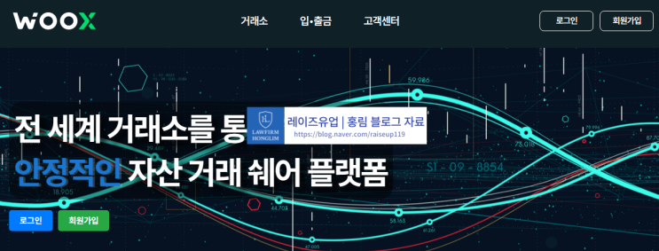  WOOX 사칭 거래소 사기주의하세요