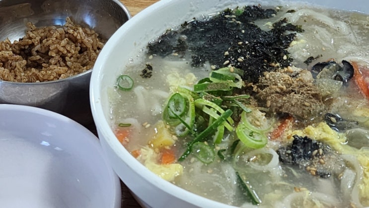  아산 권곡동맛집 옛날손칼국수, 차가버섯 효능을 느껴요!