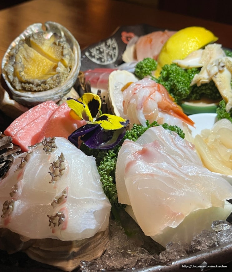  단계동 술집 이자카야 모모 원주 맛집 숙성회 광어