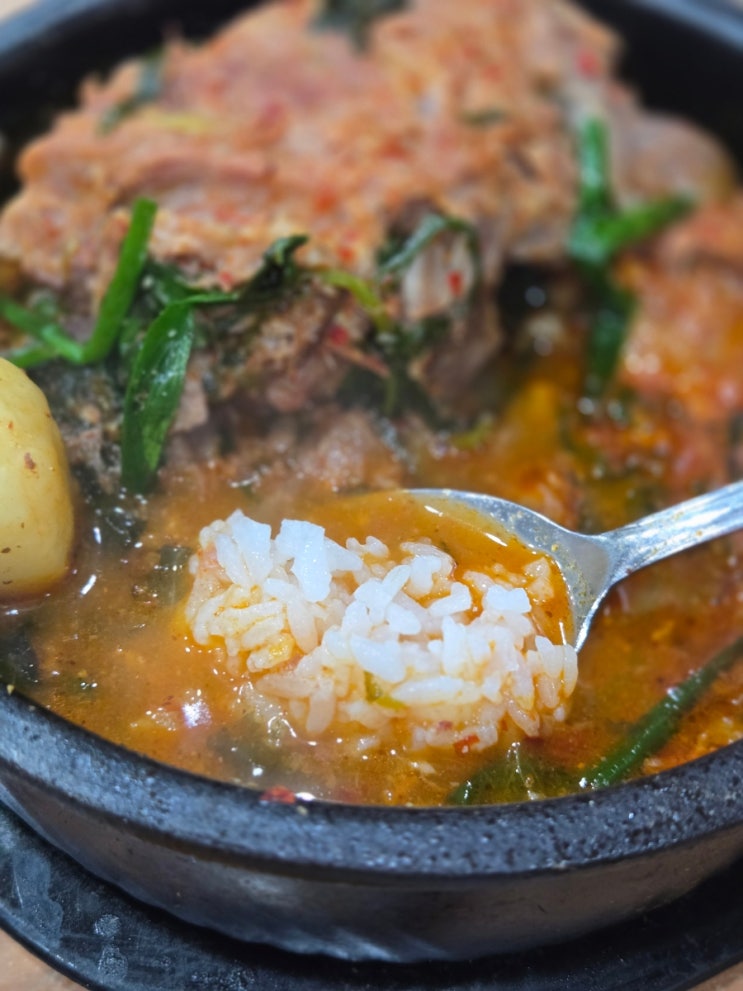  [개미식당] 친절한 혜화 감자탕 뼈해장국 맛집 혼밥