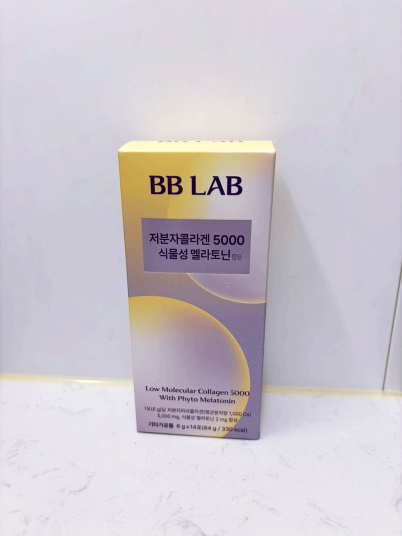 비비랩 저분자콜라겐 5000 식물성 멜라토닌 함유 만족 추천 후기