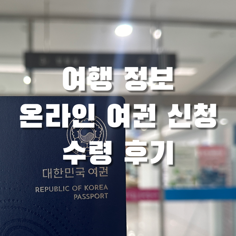 [여행 정보] 온라인 여권 재발급 수령 방법 후기 / 포항 시청 민원실