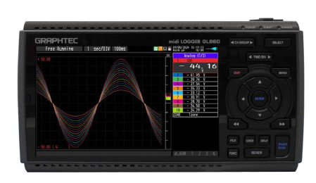  [GRAPHTEC] 신제품 그라프텍 데이터로거 GL860 소개